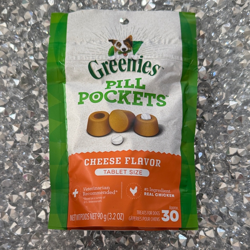 Pill Pockets Cheese Flavor Dog Treats